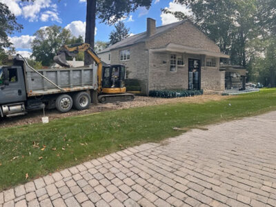 grading and leveling in Columbus, OH